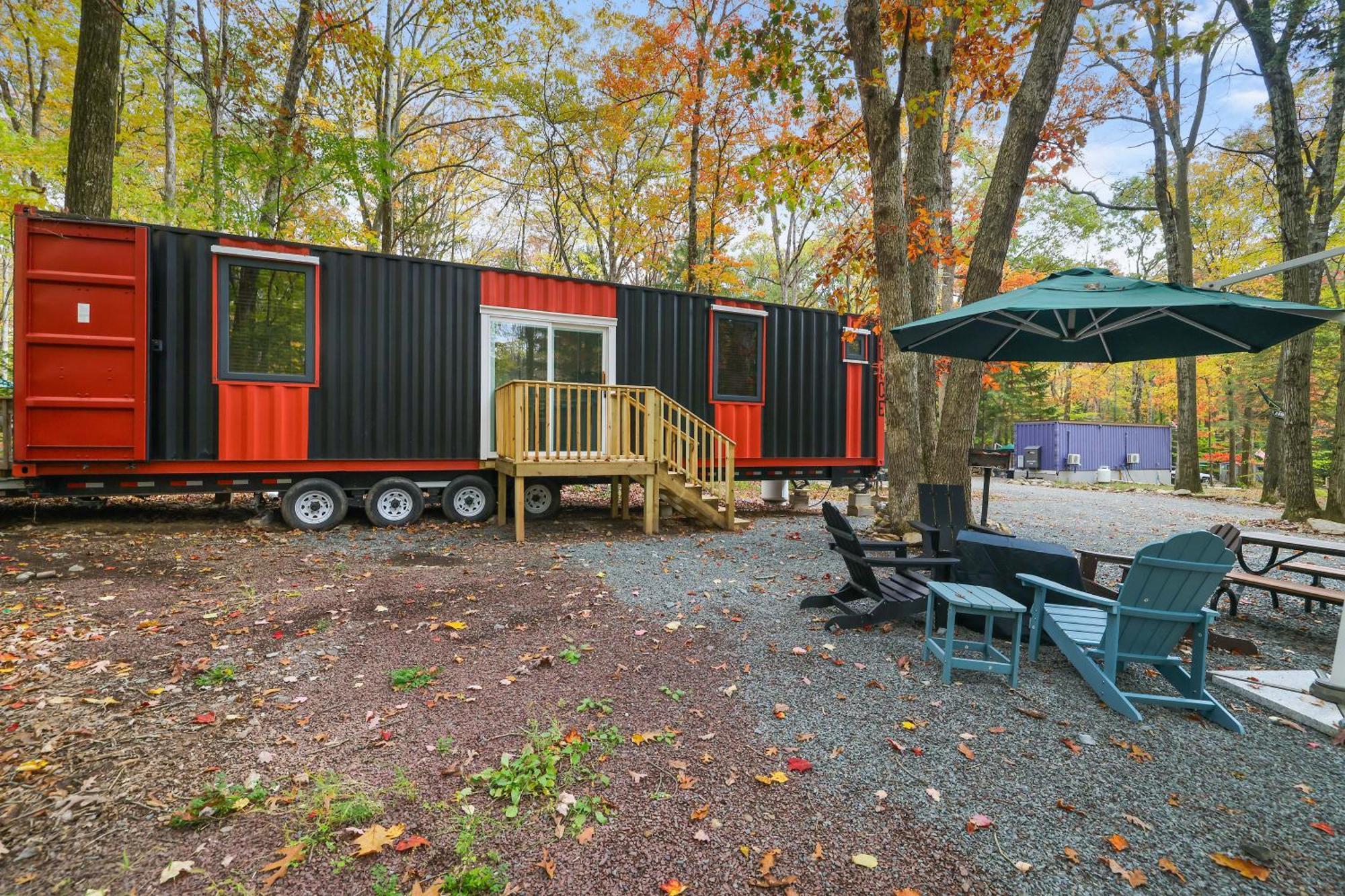 Camptel Poconos Lodging Albrightsville Εξωτερικό φωτογραφία